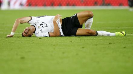 Großer Frust und Schmerz bei Mario Gomez.