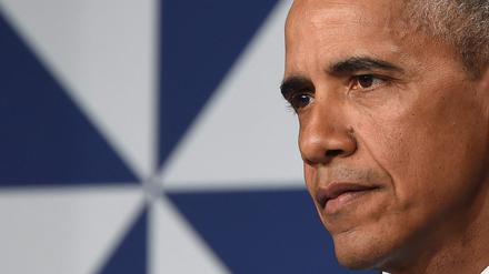 US-Präsident Barack Obama beim Nato-Gipfel in Warschau 
