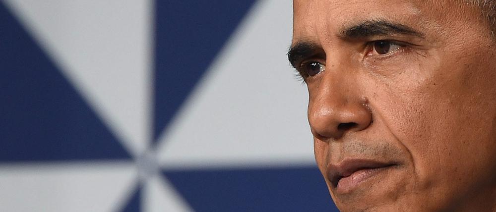 US-Präsident Barack Obama beim Nato-Gipfel in Warschau 