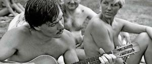 Kleine Freiheiten: Ein Nacktbadestrand in Leipzig, um 1980.