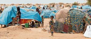 Flüchtlingslager in Mali: Mehr als die Hälfte der Flüchtlinge weltweit sind Kinder.