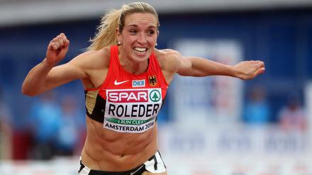 Grund zur Freude. Cindy Roleder ist Europas beste Hürdensprinterin.