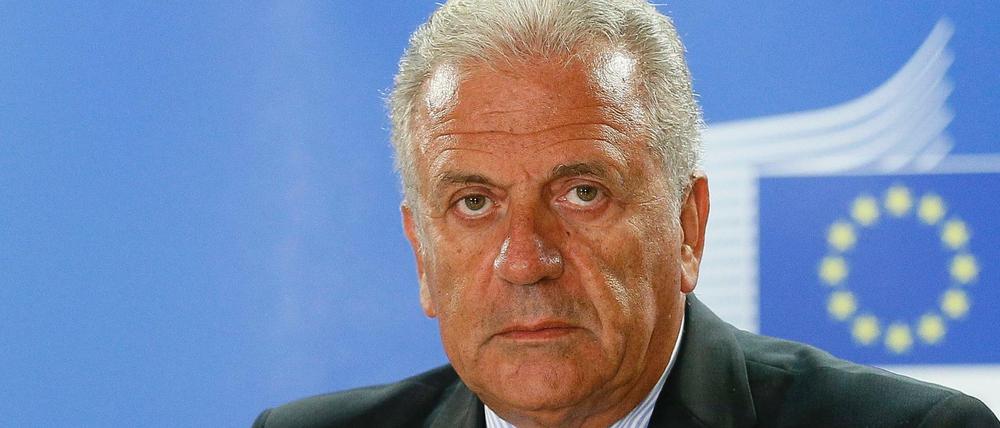 EU-Innenkommissar Dimitris Avramopoulos.