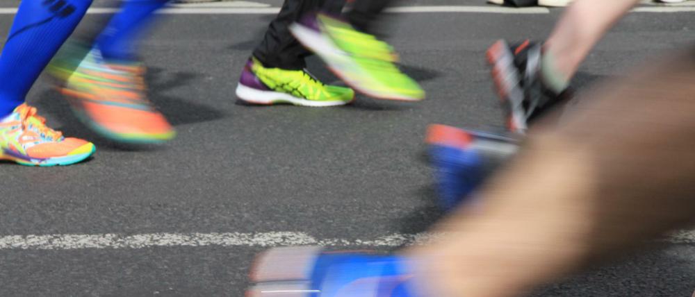 Marathonlaufen belastet die Beine - und marode Brücken.