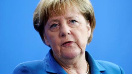 Bundeskanzlerin Angela Merkel (CDU) 