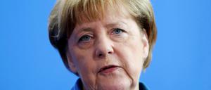 Bundeskanzlerin Angela Merkel (CDU) 
