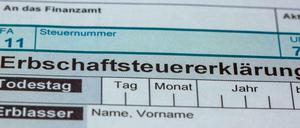 Die Reform der Erbschaftsteuer muss nun im Vermittlungsausschuss verhandelt werden. 