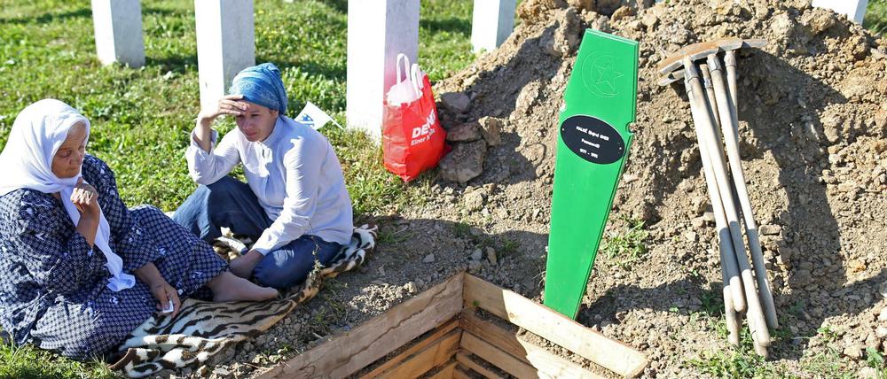 Noch 2015 wurden 136 Opfer des Massakers in Srebrenica identifiziert und anschließend beerdigt.