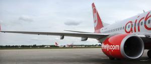 Air Berlin muss die Kosten senken - und setzt deshalb aufs Leasing: Kein einziges Flugzeug gehört der Airline mehr.  