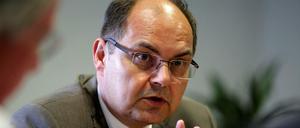 CSU-Vize Christian Schmidt hält eine Obergrenze für Flüchtlinge für entbehrlich. 