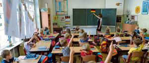 In der Grundschule können Schüler nur in Ausnahmefällen sitzen bleiben.