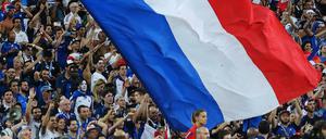 Jubelnde Frankreich-Fans in Marseille.