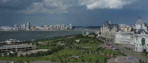 Ploschad' Tukaya, im Zentrum von Kasan.