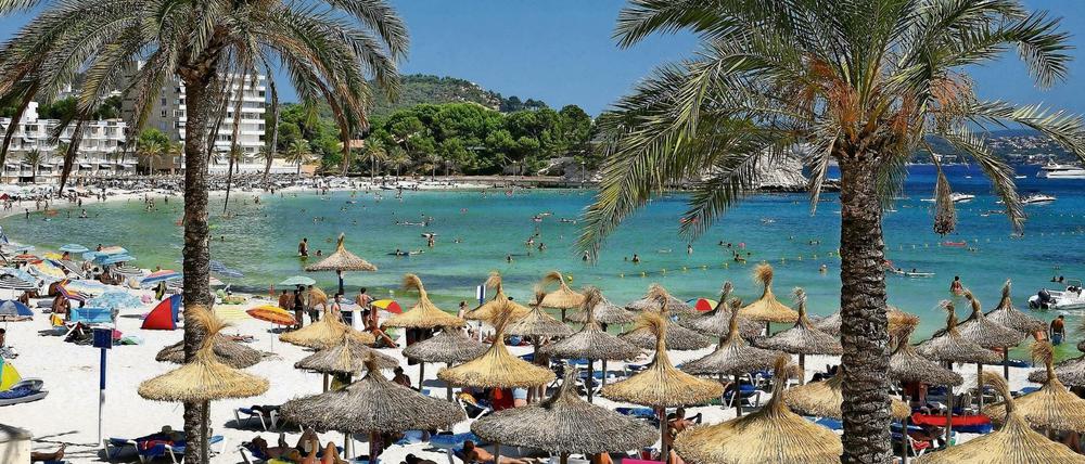 Der Massentourismus auf Mallorca hat Folgen für den Wasserhaushalt - jeder Urlauber verbraucht pro Tag im Durchschnitt 278 Liter. 
