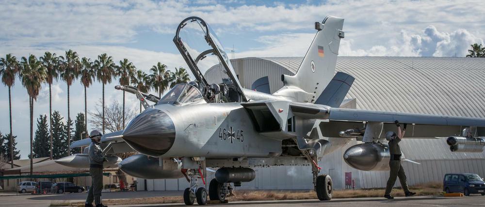Soldaten der Bundeswehr auf der türkischen Militärbasis Incirlik