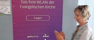Spandaus erster Kirchen-Hotspot im Falkenhagener Feld.