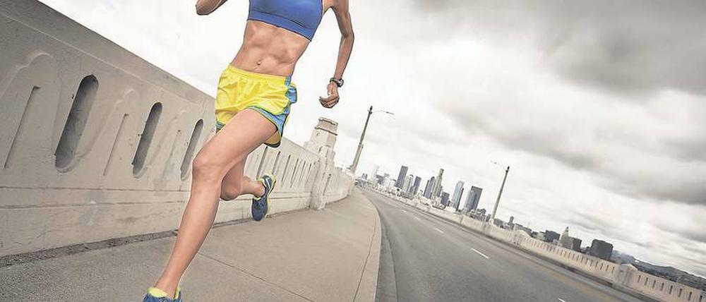 Im Wettstreit mit sich selbst. Laufen ist nicht immer gesund – es kann auch zur gefährlichen Sucht werden.