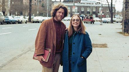 Es war einmal Hillary und Bill Clinton 1972 in Yale