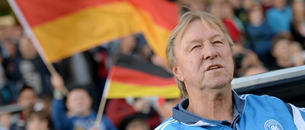 Keine leichte Mission. U-23-Bundestrainer Horst Hrubesch.