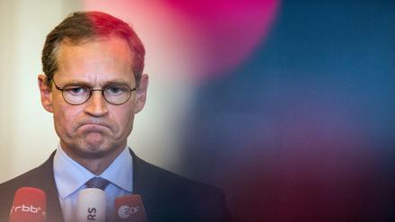 Berlins Regierender Bürgermeister Michael Müller (SPD), Spitzenkandidat seiner Partei bei der Abgeordnetenhauswahl. 