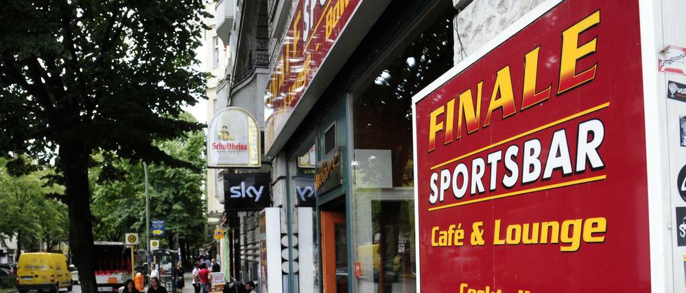 Sonnenallee 34, Neukölln: Hier sind immer alle im Finale.
