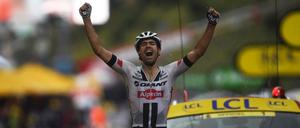 Schlechtes Wetter? Es gibt nur schlechte Kleidung. Tom Dumoulin ist das egal.