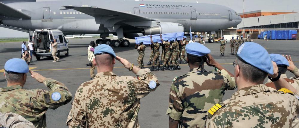 Anfang Juli starben zwei niederländische UN-Soldaten in Mali.