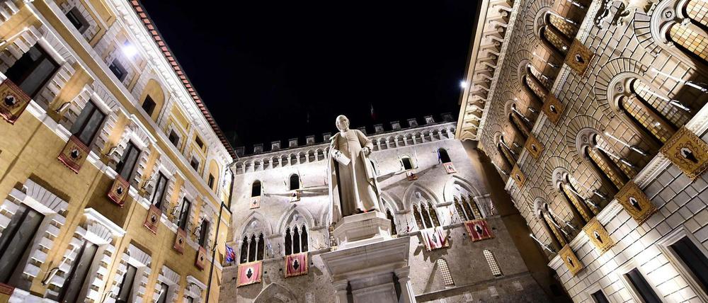 Monte dei Paschi ist die älteste Bank der Welt - doch auch sie steckt nun in der Krise, weil sie auf zu vielen faulen Krediten sitzen bleibt.