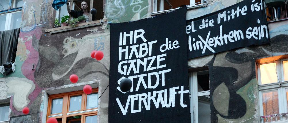 Wer ist Schuld an der Situation in der Rigaer Straße?