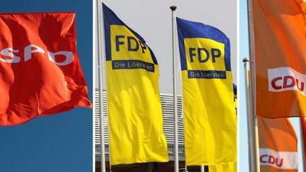 Gegenwind: Die etablierten Parteien verlieren Mitglieder.