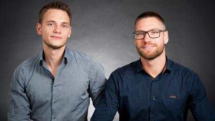 Justus Klocke (l.) und Jonathan Kohl von Renovinga 