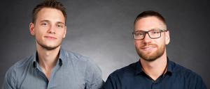 Justus Klocke (l.) und Jonathan Kohl von Renovinga 