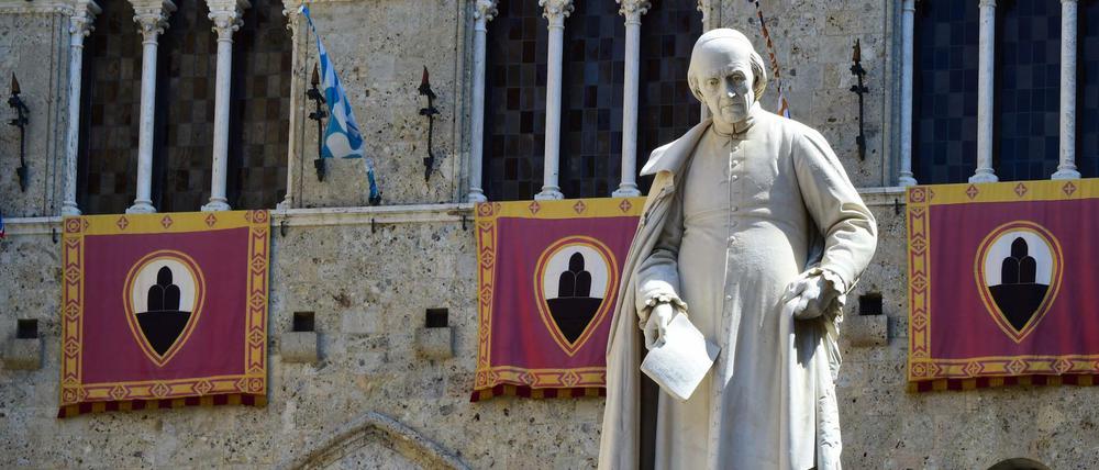 Auch die Großbank Monte dei Paschi hat zu viele Kredite an Kunden vergeben, die sie jetzt nicht mehr zurückzahlen können.