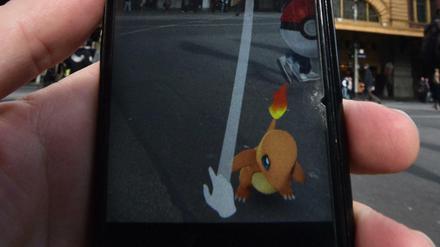 Die Spiele-App "Pokémon Go". 