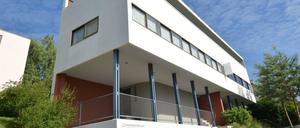 Das Le Corbusier Haus der Weissenhofsiedlung in Stuttgart (Baden-Württemberg).