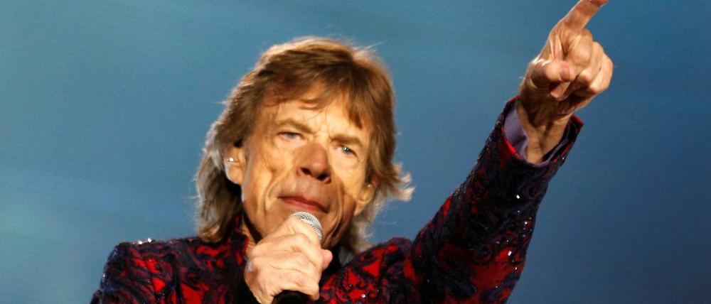 Mick Jagger von den Rolling Stones wird erneut Vater. 
