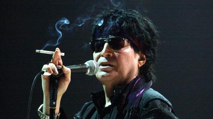 Alan Vega bei einem Konzert im März 2004 
