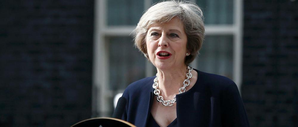 Die neue Premierministerin Theresa May.