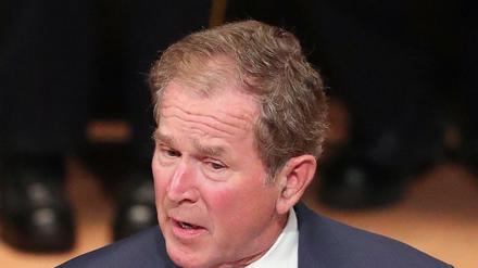 War einmal US-Präsident: George W. Bush. 