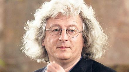 Der ungarische Schriftsteller und Friedenspreistraeger Péter Esterházy (1950-2016).