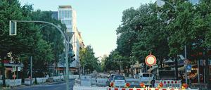 Damit soll es ab Mittwoch vorbei sein. Die Baustelle in der Konstanzer Straße neben dem Olivaer Platz.