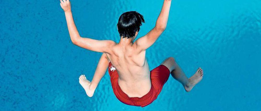 Mal abtauchen. Und bei schönem Wetter geht’s ins Schwimmbad.