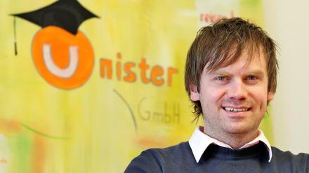 Thomas Wagner, Gründer des Leipziger Unternehmens Unister, im Jahr 2012 in Leipzig.