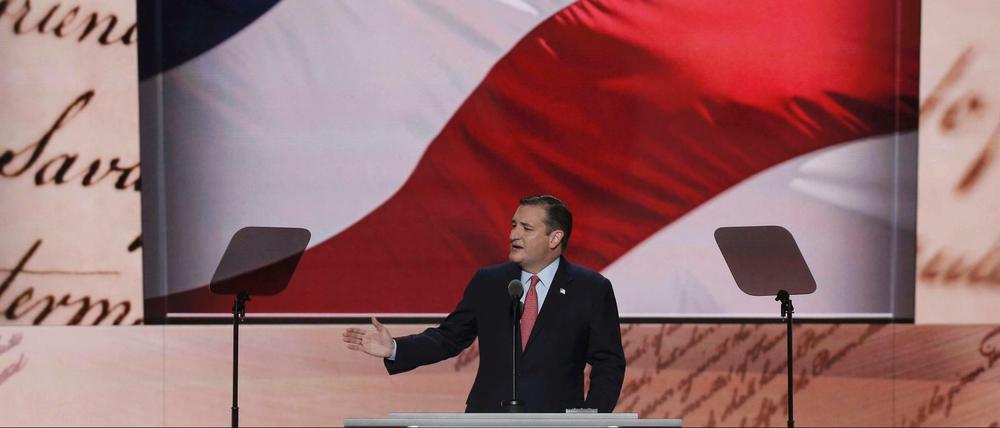 Ted Cruz versagte Präsidentschaftskandidat Donald Trump die Unterstützung. 