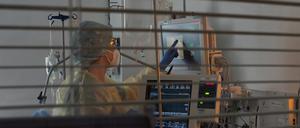 Auf der Corona-Intensivstation.