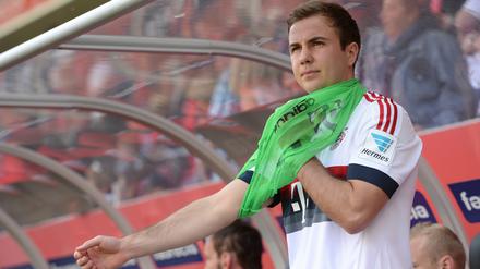 Ausziehen. Mario Götze will weg aus München.