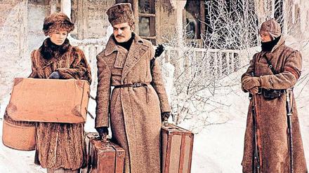 Noch mehr Gegengift. Julie Christie und Omar Sharif in der Verfilmung von „Doktor Schiwago“ (1965). 
