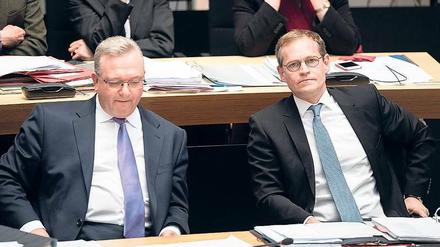 Auf Abstand.