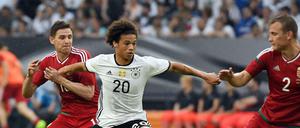 Leroy Sané im Testspiel gegen Ungarn Anfang Juni.  