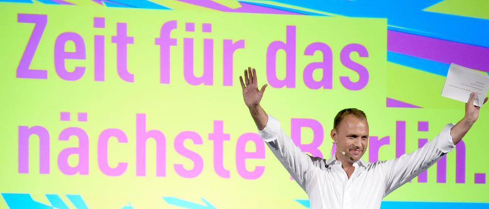 Spitzenkandidat der FDP Berlin zur Abgeordnetenhauswahl, Sebastian Czaja.